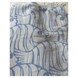LR - Deegen Breeze Throw Blanket - Double-Sided, Soft with Fringe Edges