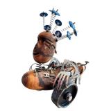 CB - Tom Ashworth Signed Mixed Media Sculpture