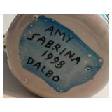 K2 - Amy Sabrina Pottery Mug - Hand-Painted Fish Motif