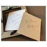 KP - Nicholas Harper Signed Mini Original Paintings - 2 Framed Works