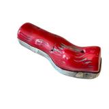 Rebecca Collins Red Coral Sterling Brooch