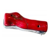 Rebecca Collins Red Coral Sterling Brooch