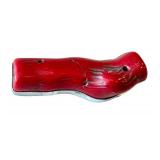 Rebecca Collins Red Coral Sterling Brooch