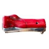 Rebecca Collins Red Coral Sterling Brooch