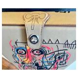 CL - Coach x Jean-Michel Basquiat Triangle Bag 24 City Blocks Limited Edition Glovetanned Leather