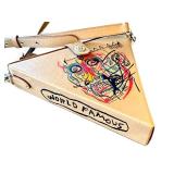 CL - Coach x Jean-Michel Basquiat Triangle Bag 24 City Blocks Limited Edition Glovetanned Leather