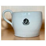CB - Stoneware Mugs (Lot of 3) - Floral Bird Crest, Crest Emblem & Skull Motif