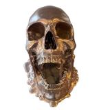 O - Jack of the Dust Melting Gold Skull Sculpture - Andrew Firth -Limited Edition