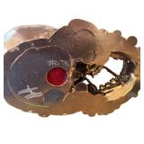 O - Jack of the Dust Melting Gold Skull Sculpture - Andrew Firth -Limited Edition