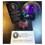 Extremely Rare Albannach Metals Craft Pour 2.2oz .999 Silver "Watcher of the Highlands", Only a Handful Produced