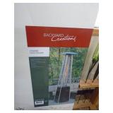 New in box Pyramid patio heater. As shown. CASH ON SITE ONLY. PICKUP IS MONDAY MAY 4TH FROM 11 AM TO 4 PM. REGARDLESS WHAT THE SCHEDULE STATES.