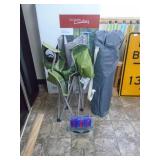 Qty of 2 folding chairs with bags. As shown. CASH ON SITE ONLY. PICKUP IS MONDAY MAY 4TH FROM 11 AM TO 4 PM. REGARDLESS WHAT THE SCHEDULE STATES.