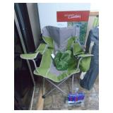 Qty of 2 folding chairs with bags. As shown. CASH ON SITE ONLY. PICKUP IS MONDAY MAY 4TH FROM 11 AM TO 4 PM. REGARDLESS WHAT THE SCHEDULE STATES.