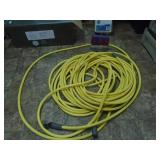 Quality garden hose. Approx 75 to 100 feet. As shown. CASH ON SITE ONLY. PICKUP IS MONDAY MAY 4TH FROM 11 AM TO 4 PM. REGARDLESS WHAT THE SCHEDULE STATES.