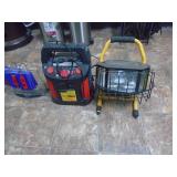 Jump pack with charger & worklight. As shown. CASH ON SITE ONLY. PICKUP IS MONDAY MAY 4TH FROM 11 AM TO 4 PM. REGARDLESS WHAT THE SCHEDULE STATES.