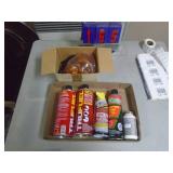 New amber beacon light & chemicals. As shown. CASH ON SITE ONLY. PICKUP IS MONDAY MAY 4TH FROM 11 AM TO 4 PM. REGARDLESS WHAT THE SCHEDULE STATES.