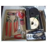2 flats of misc tools. As shown. CASH ON SITE ONLY. PICKUP IS MONDAY MAY 4TH FROM 11 AM TO 4 PM. REGARDLESS WHAT THE SCHEDULE STATES.