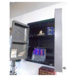 Craftsman wall cabinet. 27 x 31 x 12. Bring simple tools for removal. As shown. CASH ON SITE ONLY. PICKUP IS MONDAY MAY 4TH FROM 11 AM TO 4 PM. REGARDLESS WHAT THE SCHEDULE STATES.