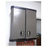 Craftsman wall cabinet. 27 x 31 x 12. Bring simple tools for removal. As shown. CASH ON SITE ONLY. PICKUP IS MONDAY MAY 4TH FROM 11 AM TO 4 PM. REGARDLESS WHAT THE SCHEDULE STATES.