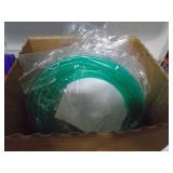 Plastic hose with box of chemicals. As shown. CASH ON SITE ONLY. PICKUP IS MONDAY MAY 4TH FROM 11 AM TO 4 PM. REGARDLESS WHAT THE SCHEDULE STATES.