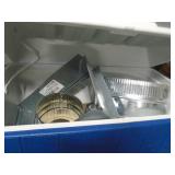 Coleman cooler with misc hvac parts. As shown. CASH ON SITE ONLY. PICKUP IS MONDAY MAY 4TH FROM 11 AM TO 4 PM. REGARDLESS WHAT THE SCHEDULE STATES.