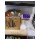 Box of wash items & ac panel with misc. As shown. CASH ON SITE ONLY. PICKUP IS MONDAY MAY 4TH FROM 11 AM TO 4 PM. REGARDLESS WHAT THE SCHEDULE STATES.