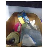 Box of wash items & ac panel with misc. As shown. CASH ON SITE ONLY. PICKUP IS MONDAY MAY 4TH FROM 11 AM TO 4 PM. REGARDLESS WHAT THE SCHEDULE STATES.