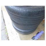 Qty of 3 Michelin LTX 235/55r19 tires. Fair tread. Approx 50%. As shown. CASH ON SITE ONLY. PICKUP IS MONDAY MAY 4TH FROM 11 AM TO 4 PM. REGARDLESS WHAT THE SCHEDULE STATES.