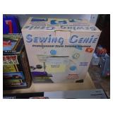 Sewing Genie brushes & show case weather strip. As shown. CASH ON SITE ONLY. PICKUP IS MONDAY MAY 4TH FROM 11 AM TO 4 PM. REGARDLESS WHAT THE SCHEDULE STATES.