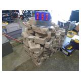 5 bags paner base & approx 70 pavers. As shown. CASH ON SITE ONLY. PICKUP IS MONDAY MAY 4TH FROM 11 AM TO 4 PM. REGARDLESS WHAT THE SCHEDULE STATES.
