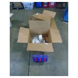 Blender, box of belts & brackets & bulbs. As shown. CASH ON SITE ONLY. PICKUP IS MONDAY MAY 4TH FROM 11 AM TO 4 PM. REGARDLESS WHAT THE SCHEDULE STATES.