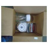 Blender, box of belts & brackets & bulbs. As shown. CASH ON SITE ONLY. PICKUP IS MONDAY MAY 4TH FROM 11 AM TO 4 PM. REGARDLESS WHAT THE SCHEDULE STATES.