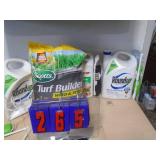 4 jugs lawn chemicals & fertilizer. As shown. CASH ON SITE ONLY. PICKUP IS MONDAY MAY 4TH FROM 11 AM TO 4 PM. REGARDLESS WHAT THE SCHEDULE STATES.