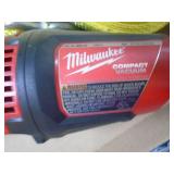 Milwaukee M12 vacuum & tow strap. As shown. CASH ON SITE ONLY. PICKUP IS MONDAY MAY 4TH FROM 11 AM TO 4 PM. REGARDLESS WHAT THE SCHEDULE STATES.