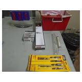 Paint pail, screwdrivers & etc. As shown. CASH ON SITE ONLY. PICKUP IS MONDAY MAY 4TH FROM 11 AM TO 4 PM. REGARDLESS WHAT THE SCHEDULE STATES.