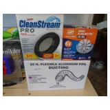 Duct work, fan & filter. As shown. CASH ON SITE ONLY. PICKUP IS MONDAY MAY 4TH FROM 11 AM TO 4 PM. REGARDLESS WHAT THE SCHEDULE STATES.
