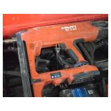 Hilti® 21.6V Cordless Concrete Nailer BX3-22 with Battery, Hilti C 6-22 Charger, Case