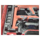 Hilti® 21.6V Cordless Concrete Nailer BX3-22 with Battery, Hilti C 6-22 Charger, Case