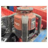 Hilti® PR36 Rotating Green Laser with Case, Remote Control, Stand and (2) Batteries