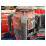 Hilti® PR36 Rotating Green Laser with Case, Remote Control, Stand and (2) Batteries