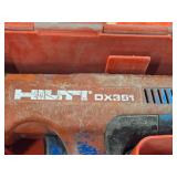 Hilti® Powder-Actuated Fully Automatic Nailer DX351 with Case