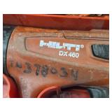 Hilti® Powder-Actuated Nailer DX460 with MX72 Nail Magazine, Case