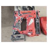 Milwaukee® M12 Red Lithium 3/8" Crown Stapler 2447-20 with Battery, Charger