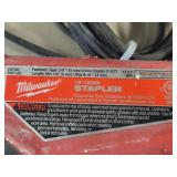 Milwaukee® M12 Red Lithium 3/8" Crown Stapler 2447-20 with Battery, Charger