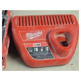 Milwaukee® M12 Red Lithium 3/8" Crown Stapler 2447-20 with Battery, Charger