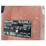 Hilti® 21.6V Rotary Hammer Drill TE4-A22 with Battery, Hilti C 4/36-90 Charger