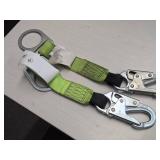 Lot of (2) Safewaze 18" D-Ring Extender - Snap Hook, D-Ring FS813 (in original packaging)