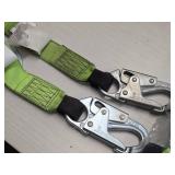 Lot of (3) Safewaze 18" D-Ring Extender - Snap Hook, D-Ring