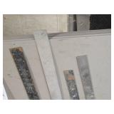Lot of (4) T-Squares - 24" (x2) and 12" (x2)
