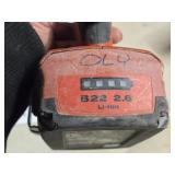 Hilti® 21.6V Impact Driver SID4-A22 with B22 2.6 Li-ion Battery